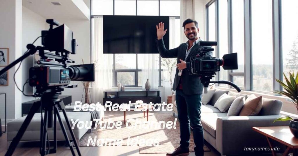 Best Real Estate YouTube Channel Name Ideas