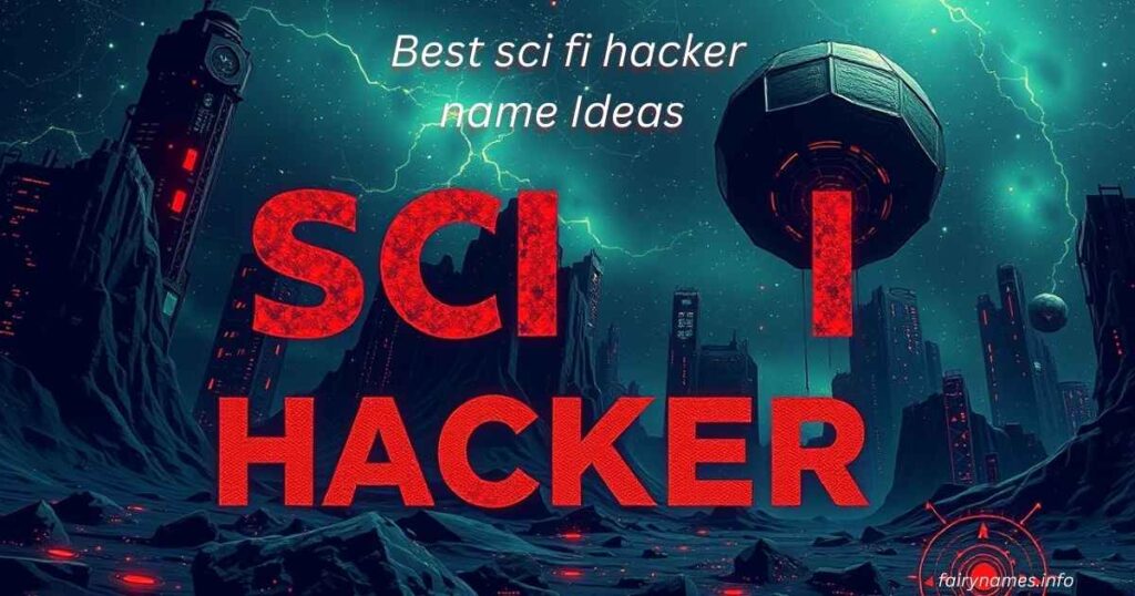 Best sci fi hacker name Ideas 
