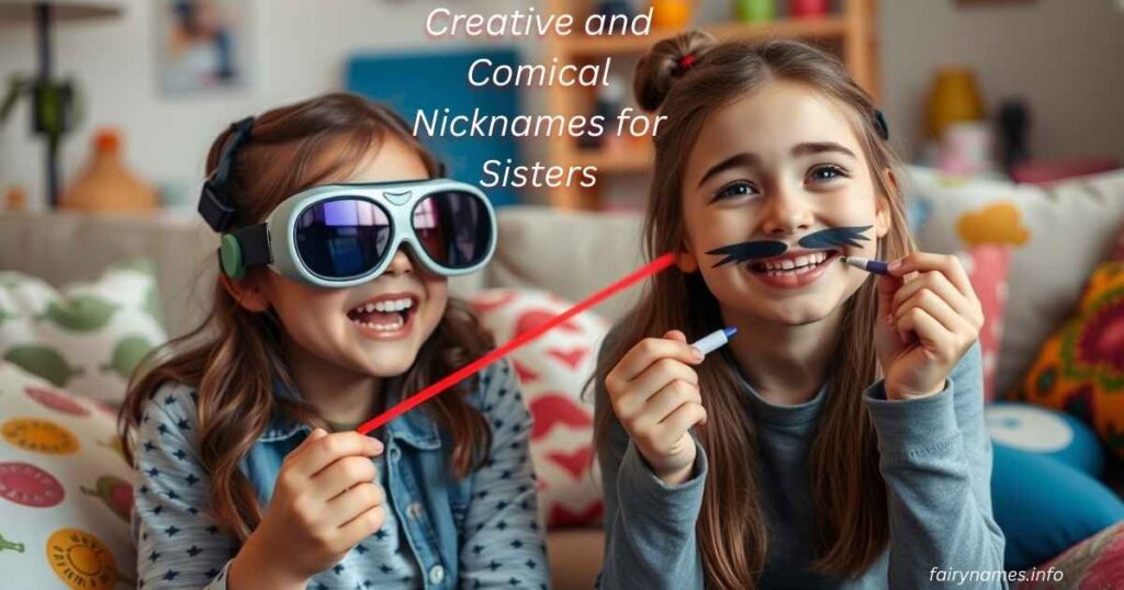 Creative and Comical Nicknames for Sisters