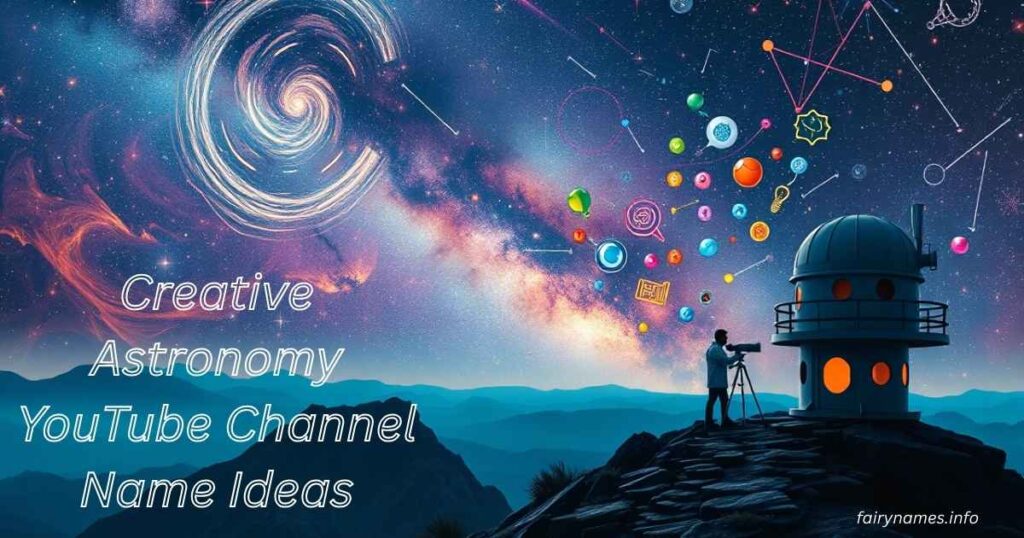 Creative Astronomy YouTube Channel Name Ideas