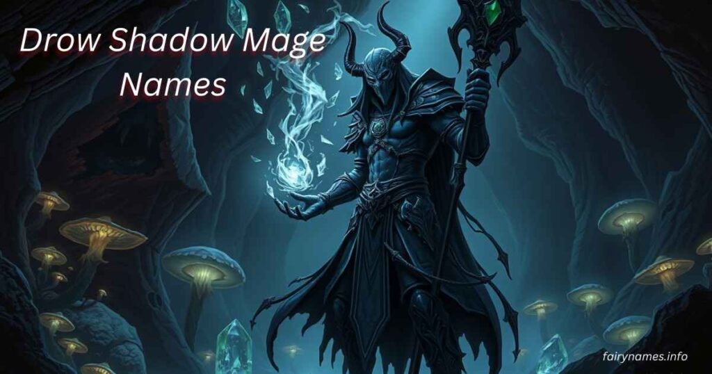 Drow Shadow Mage Names