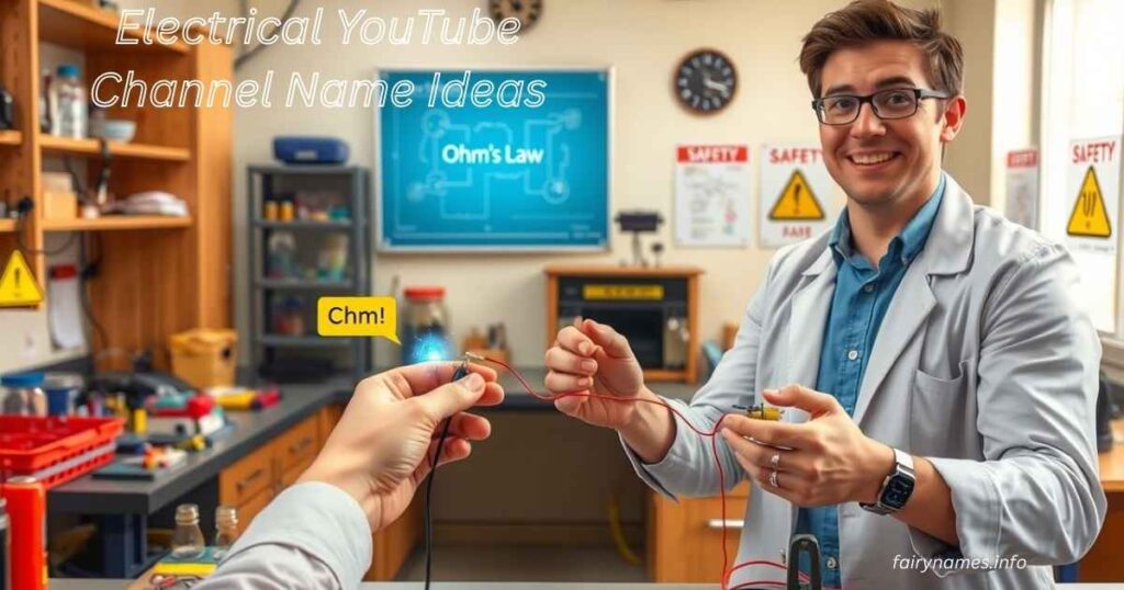 Electrical YouTube Channel Name Ideas