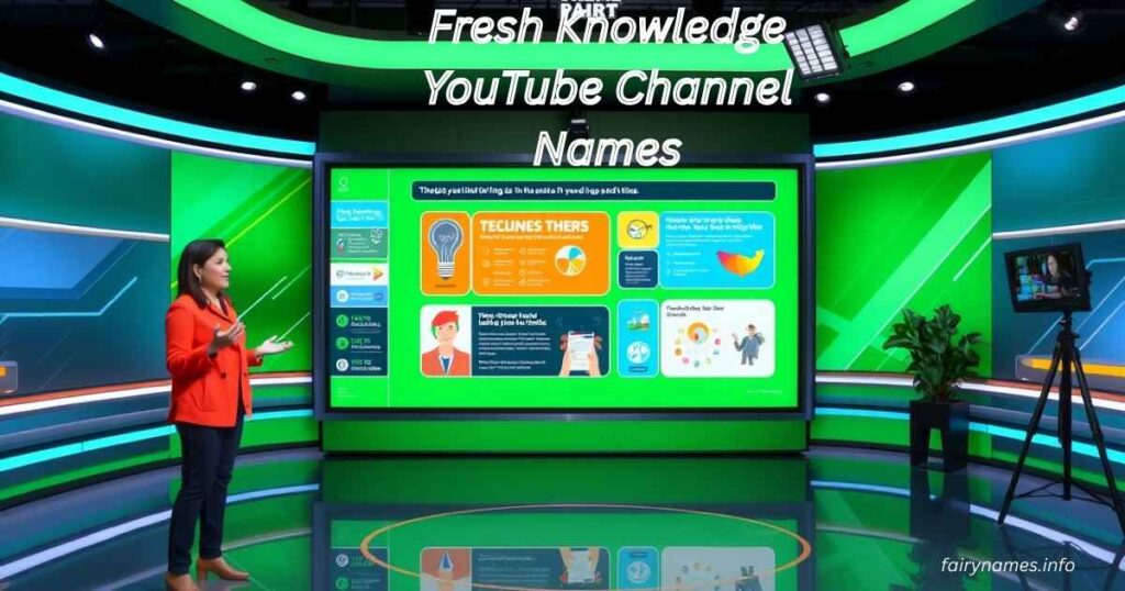 Fresh Knowledge YouTube Channel Names