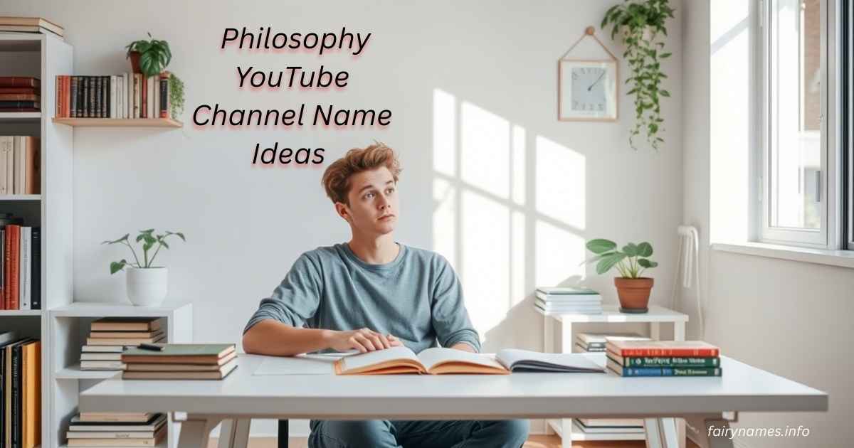 Philosophy YouTube Channel Name Ideas
