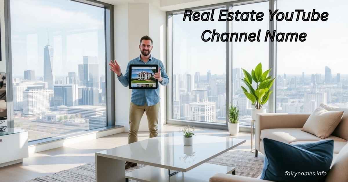 Real Estate YouTube Channel Name