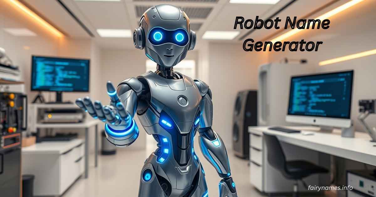 Robot Name Generator