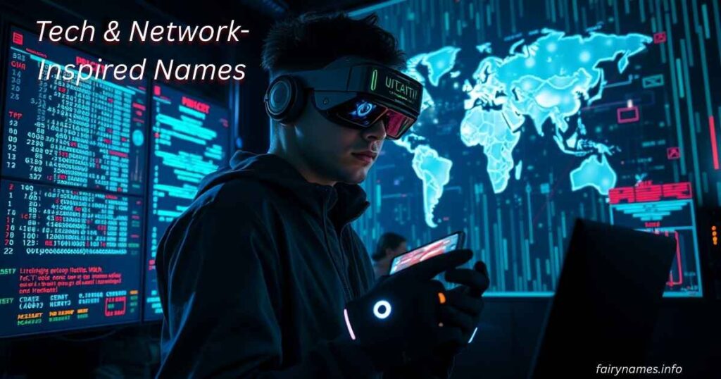 Tech & Network-Inspired Names