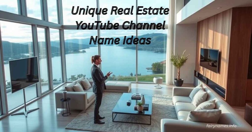Unique Real Estate YouTube Channel Name Ideas