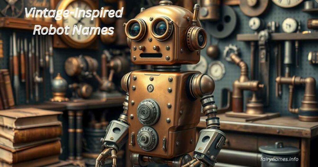 Vintage-Inspired Robot Names