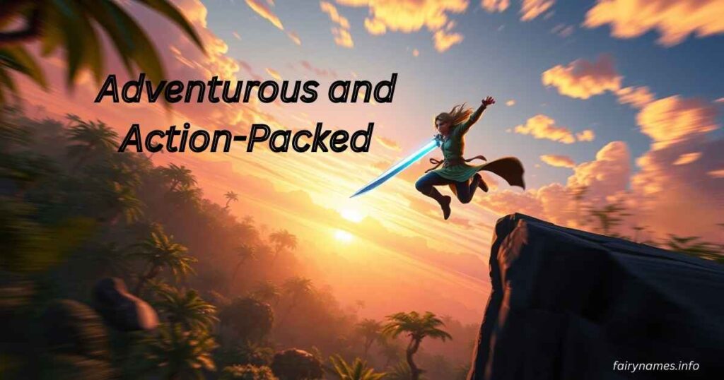 Adventurous and Action-Packed