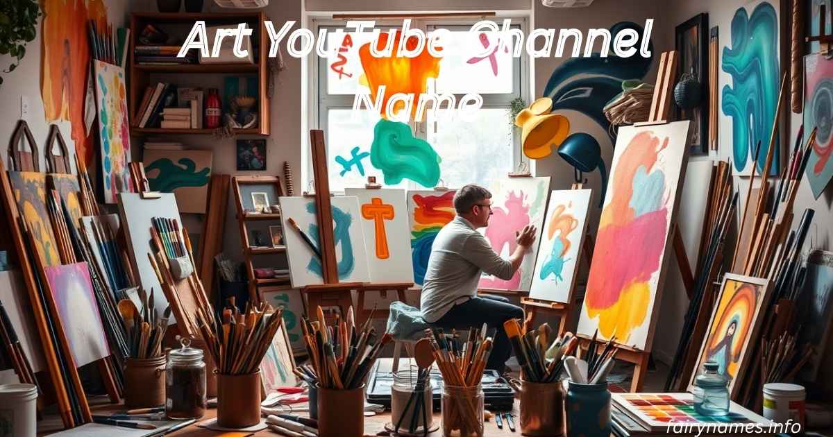 Art YouTube Channel Name