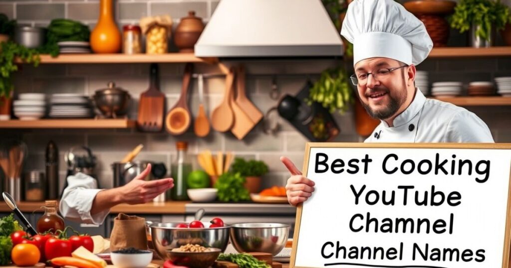 Best Cooking YouTube Channel Names