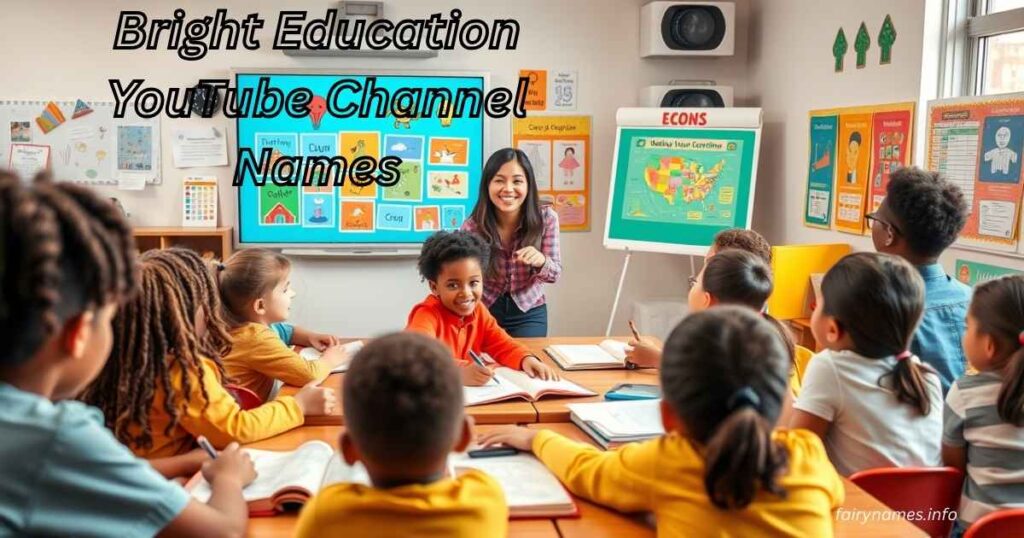 Bright Education YouTube Channel Names