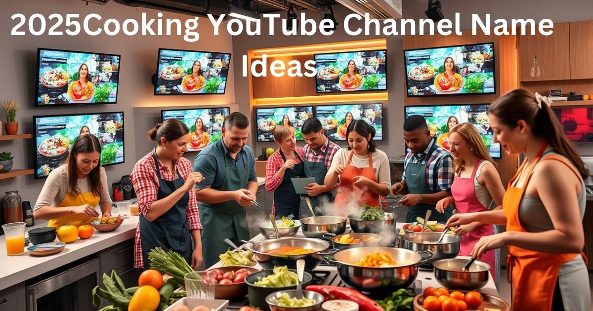 Catchy Cooking YouTube Channel Name Ideas