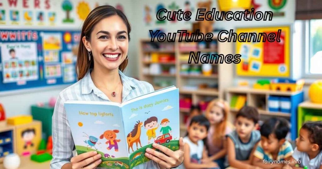 Cute Education YouTube Channel Names