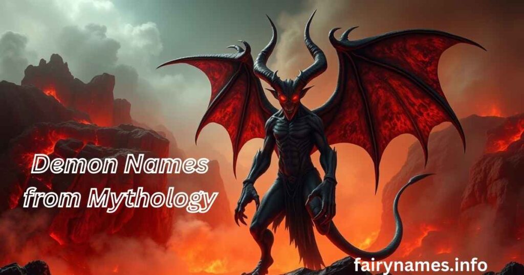 Demon Names from Mythology