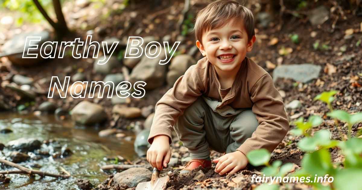 Earthy Boy Names