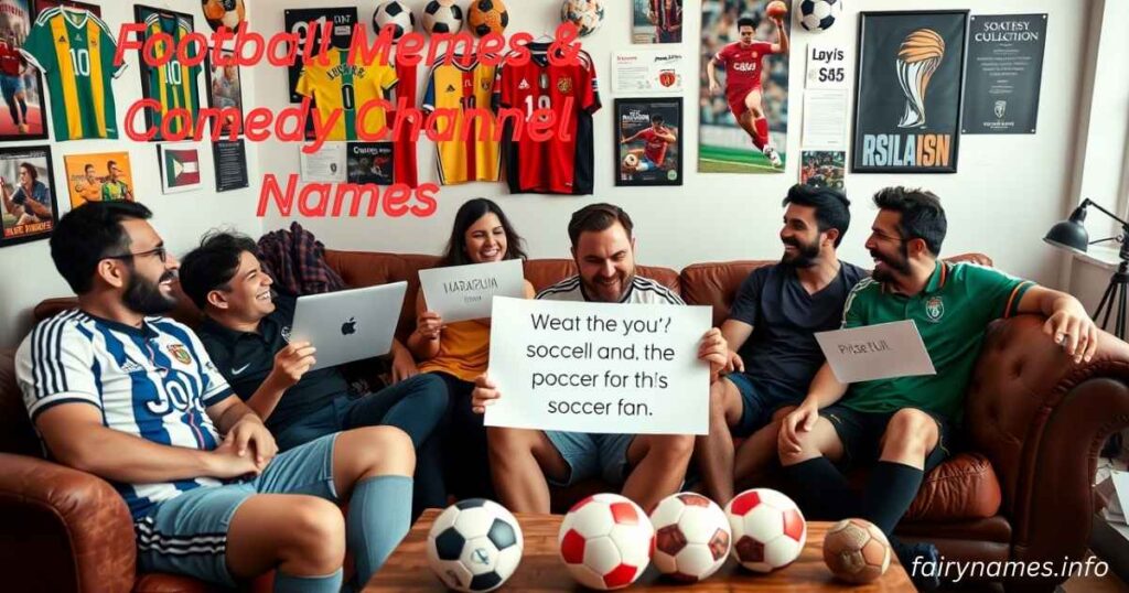 Football Memes & Comedy Channel Names