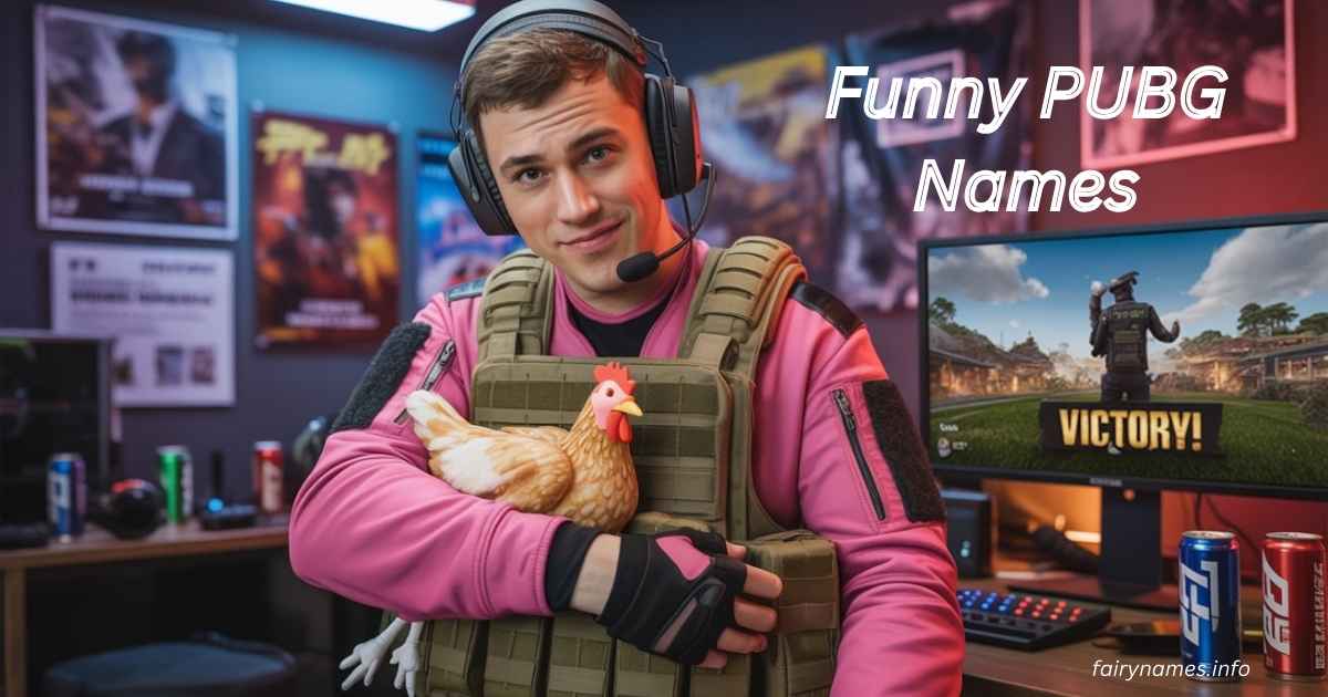 Funny PUBG Names