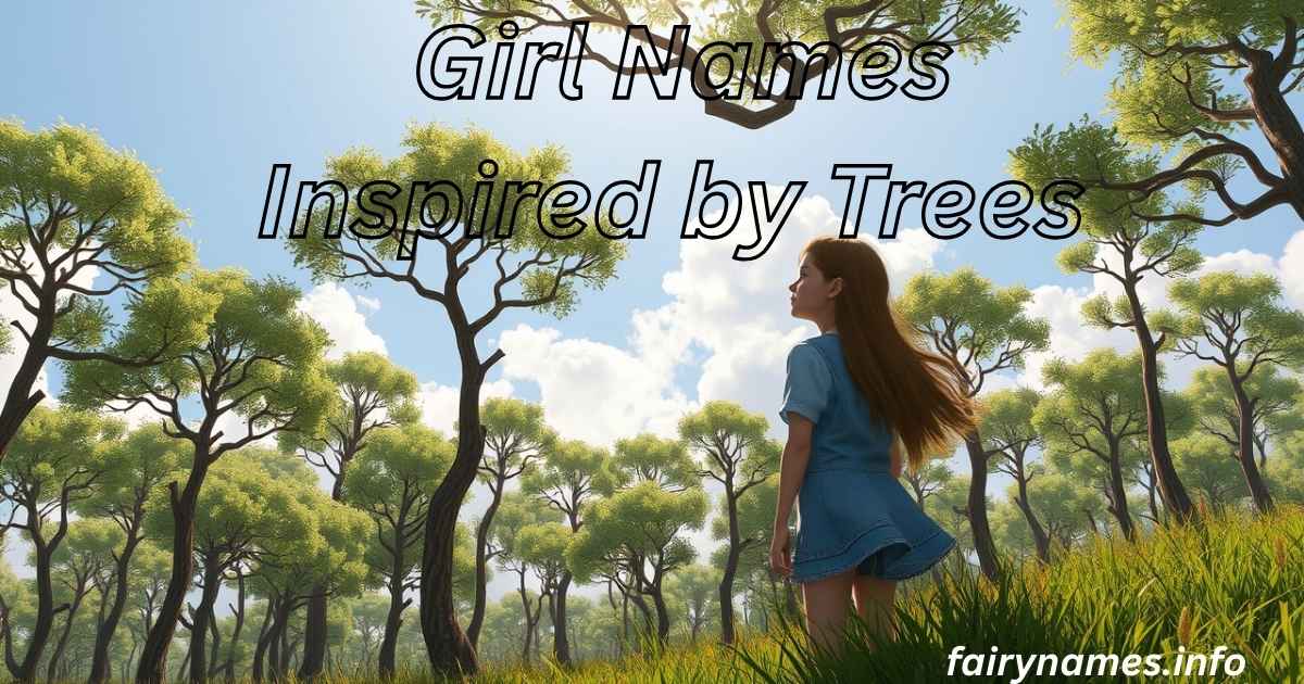 Girl Names Inspired by Trees