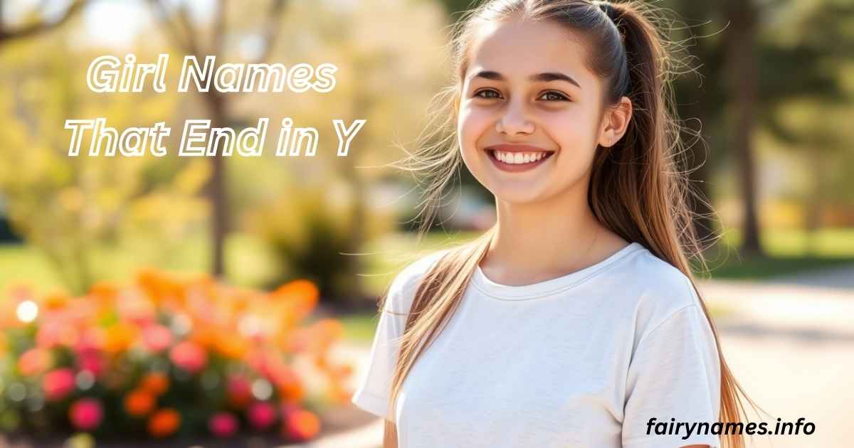 Girl Names That End in Y