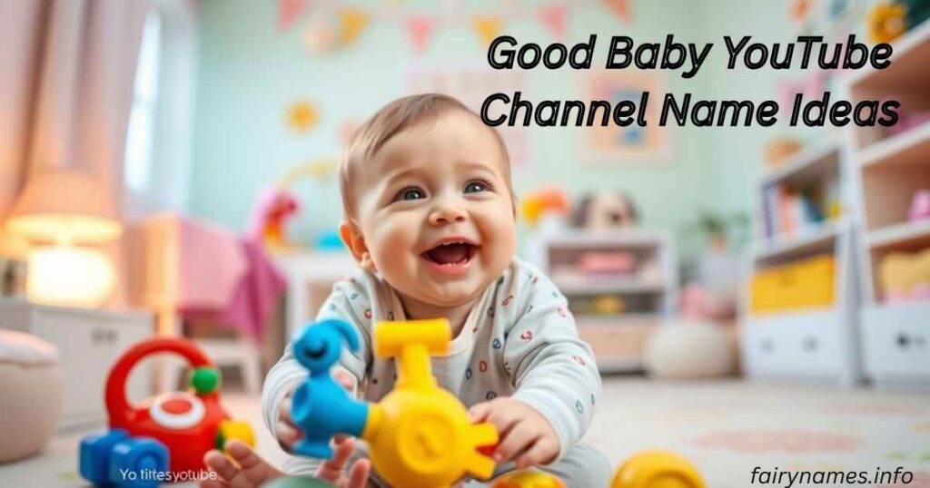 Good Baby YouTube Channel Name Ideas
