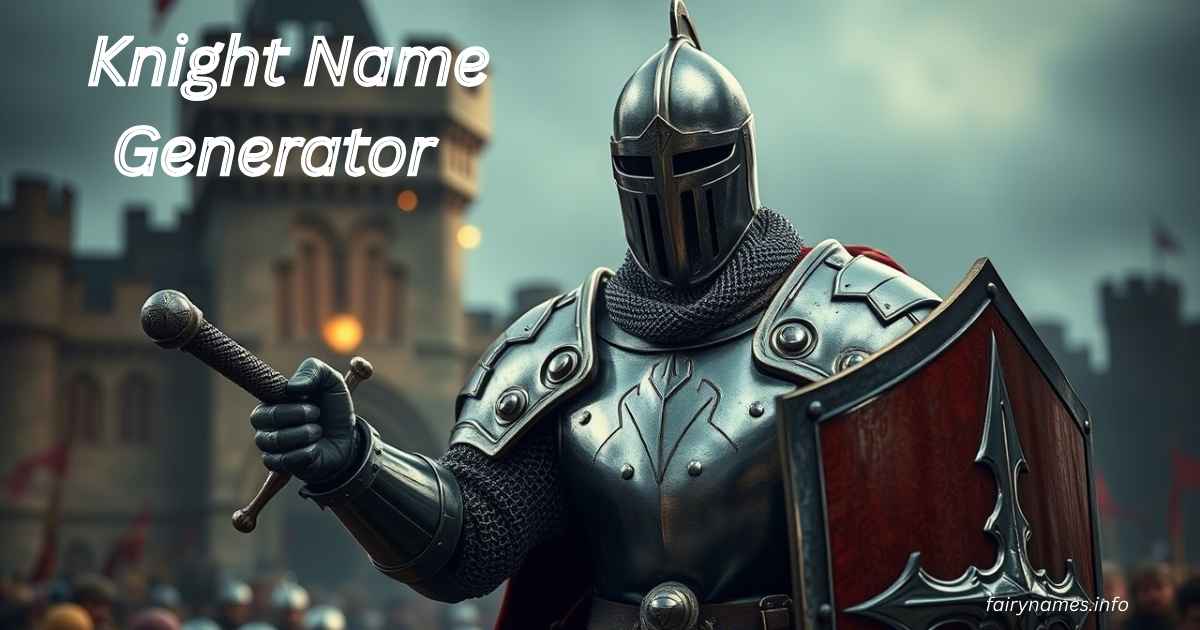 Knight Name Generator