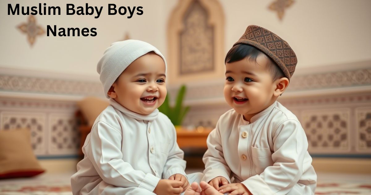Modern Muslim Baby Boys Names A to Z 
