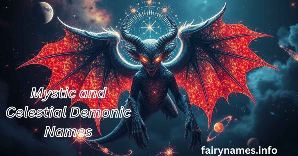 Mystic and Celestial Demonic Names