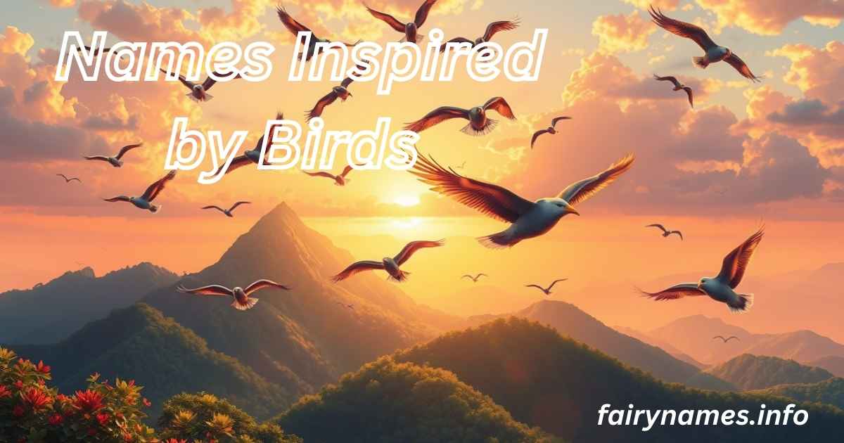 Names Inspired by Birds