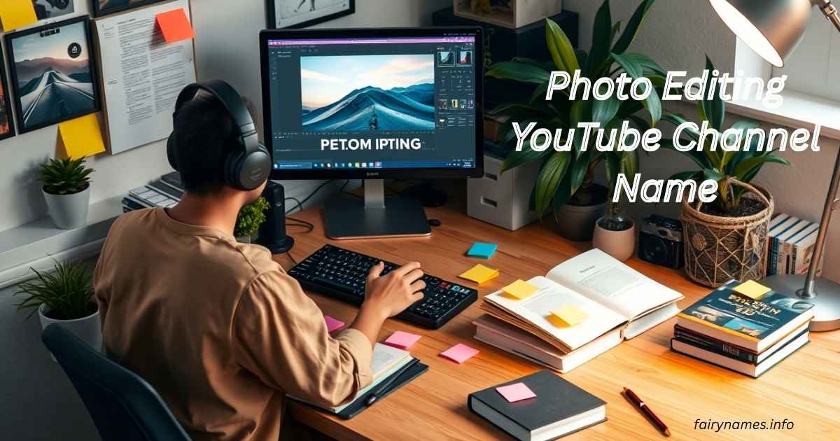 Photo Editing YouTube Channel Name