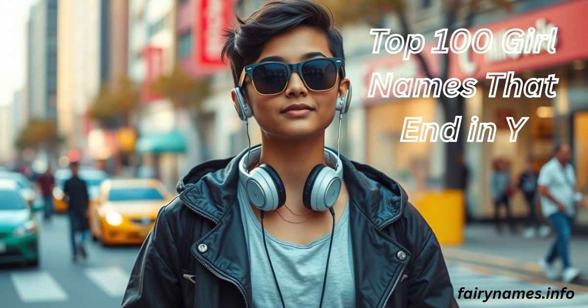 Top 100 Girl Names That End in Y