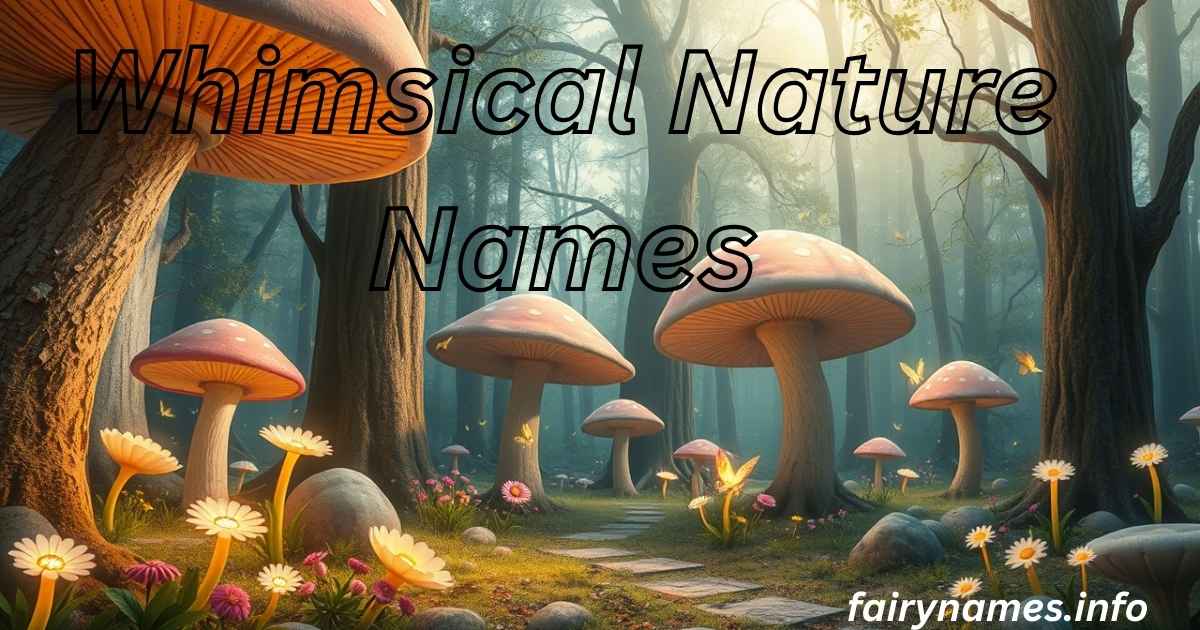 Whimsical Nature Names