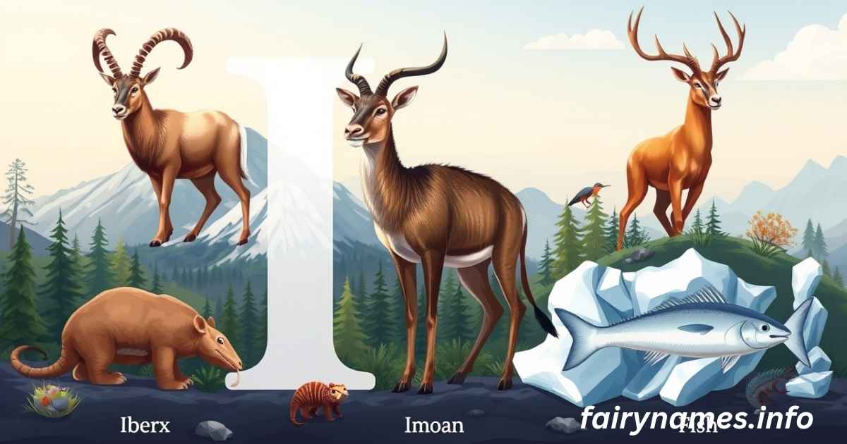 Animals Names That Start with I