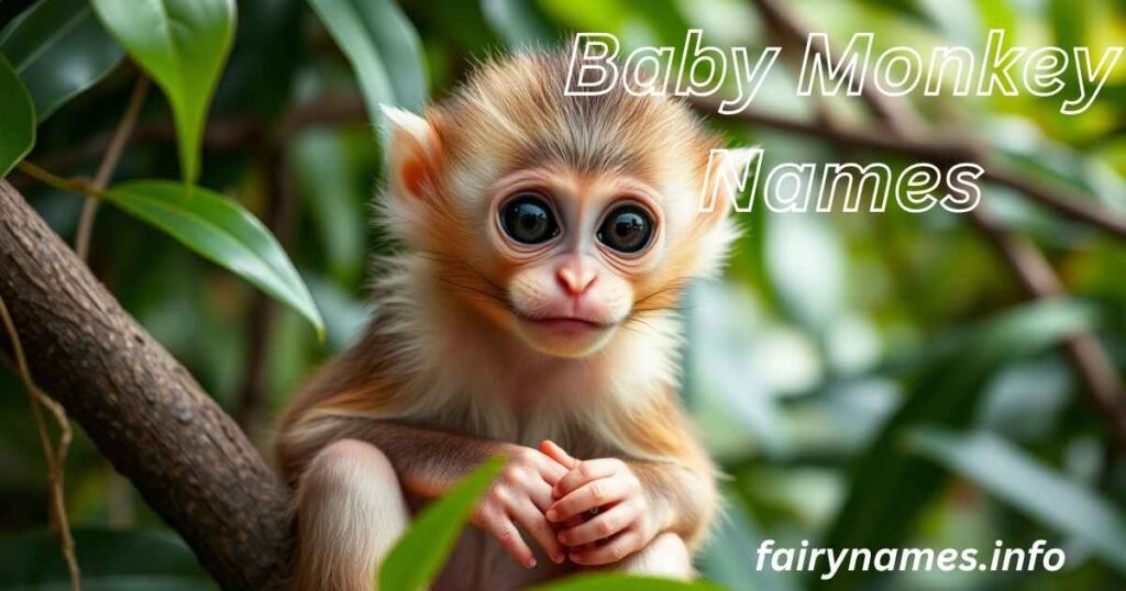 Baby Monkey Names