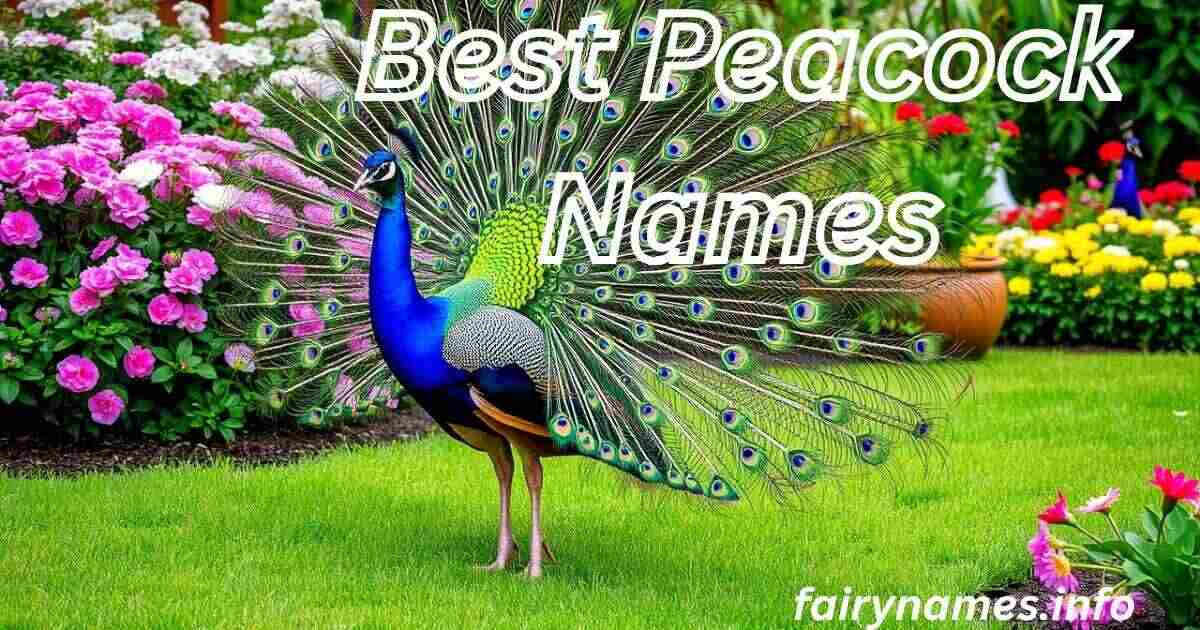 Best Peacock Names