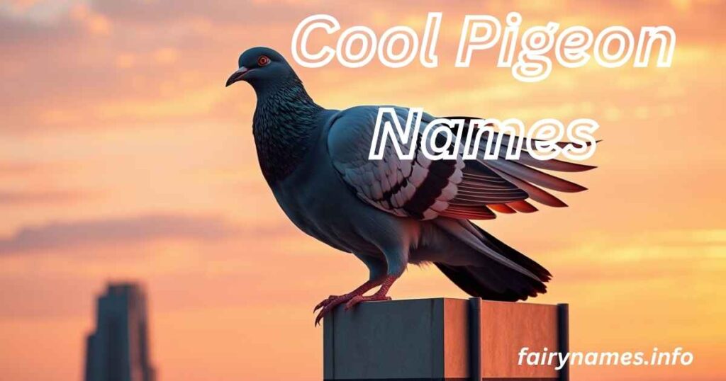 Cool Pigeon Names