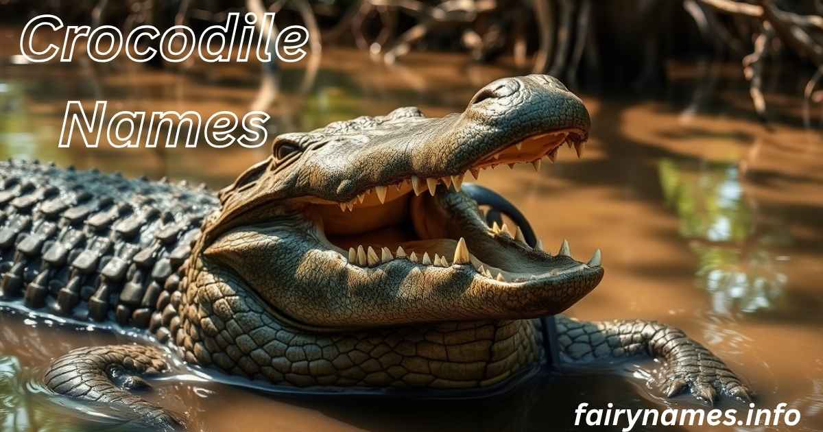 Crocodile Names