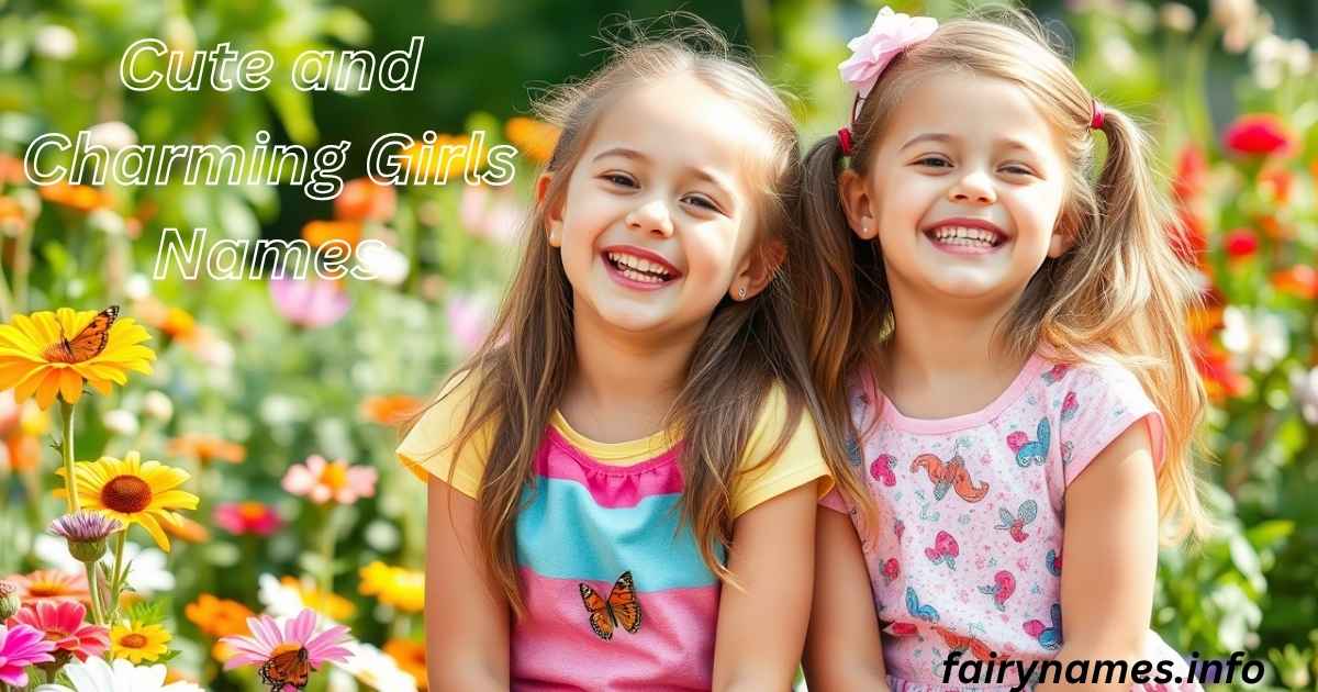 Cute and Charming Girls Names