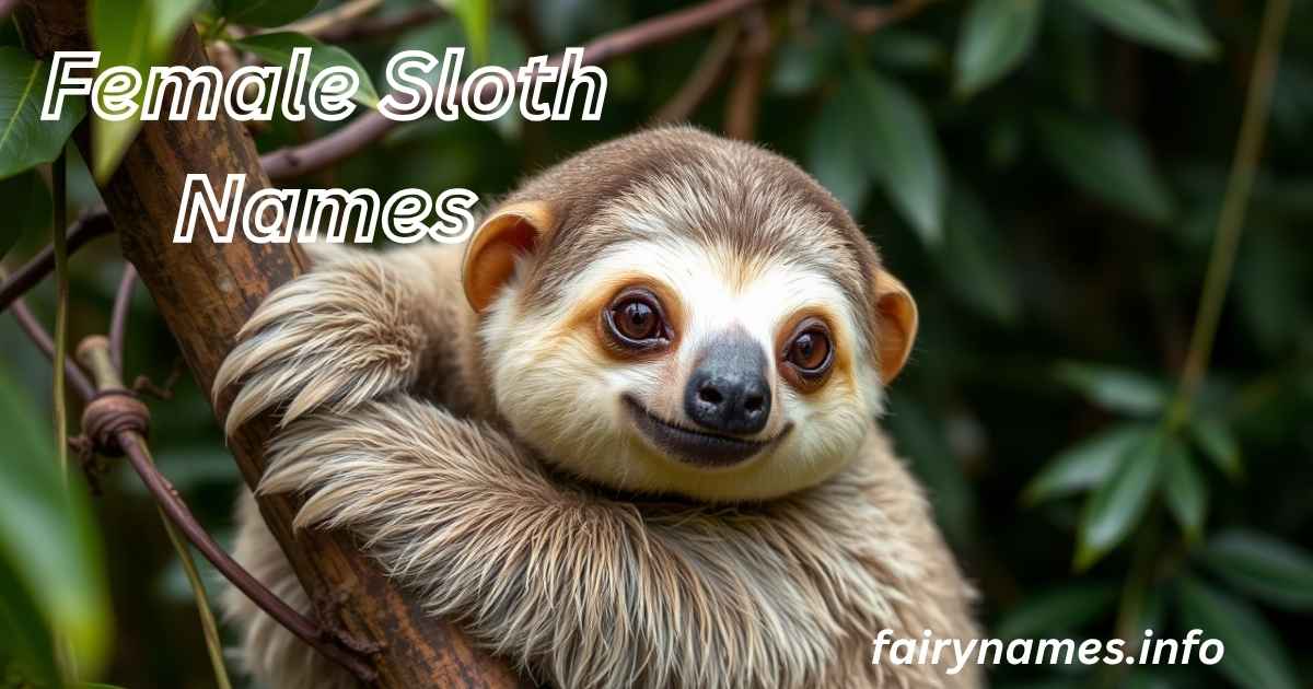 Female Sloth Names
