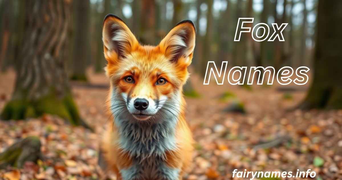 Fox Names