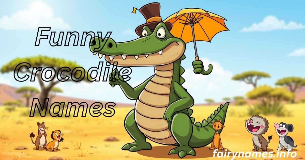 Funny Crocodile Names