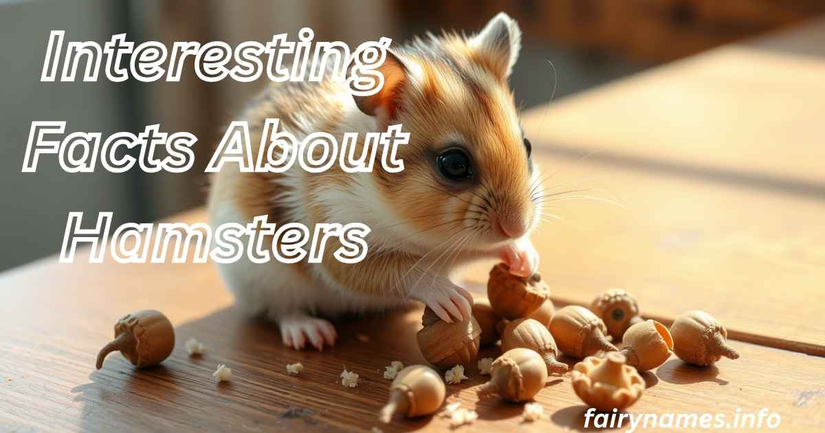 Interesting Facts About Hamsters