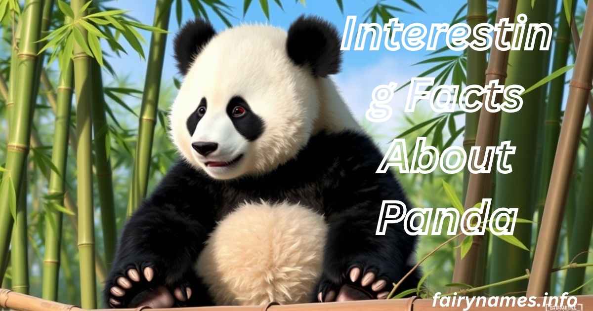 Interesting Facts About Panda