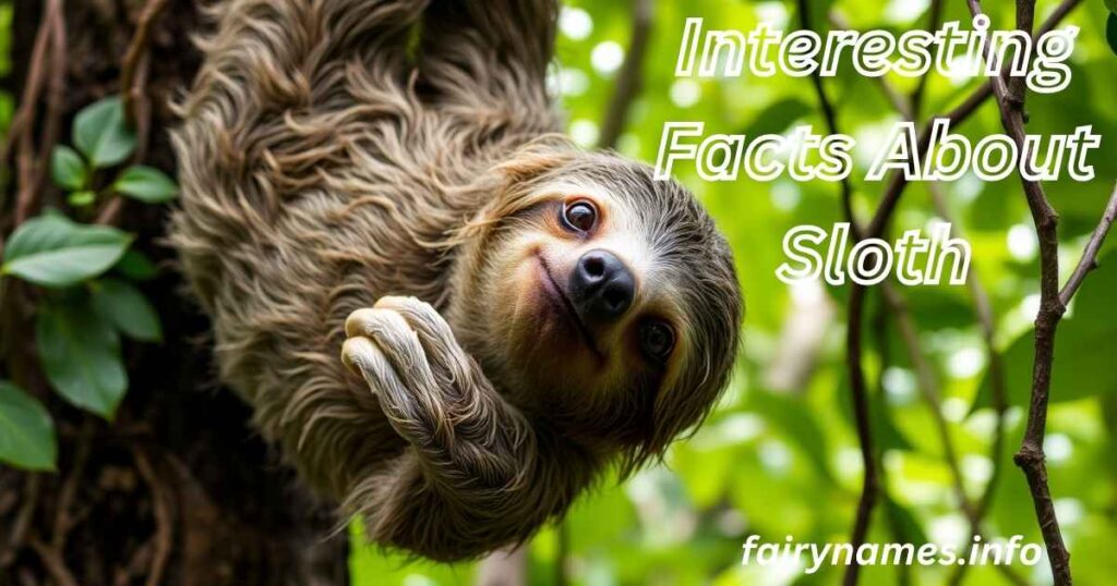 Interesting Facts About Sloth