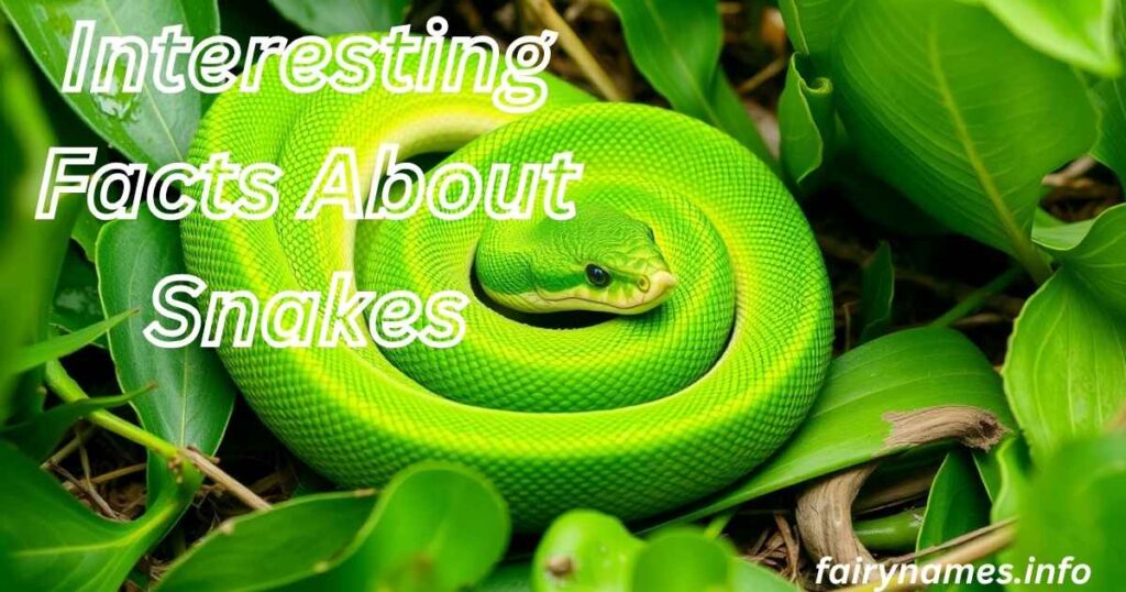 Interesting Facts About Snakes