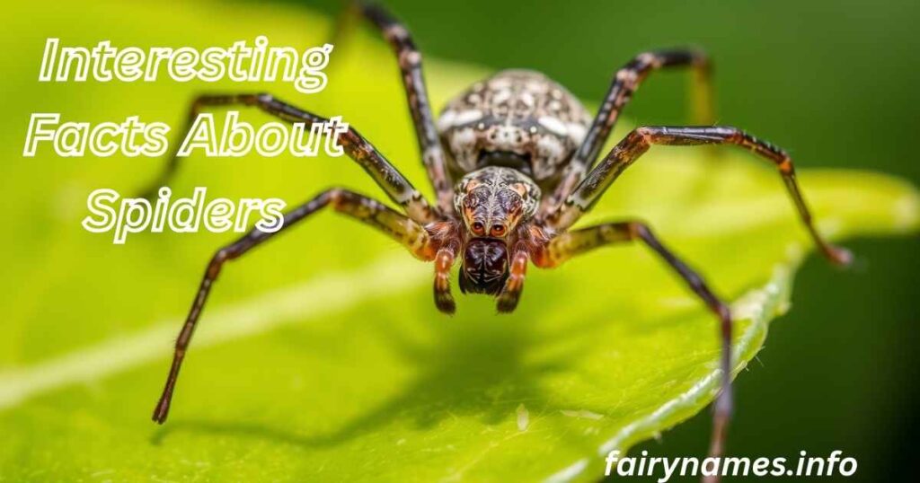 Interesting Facts About Spiders
