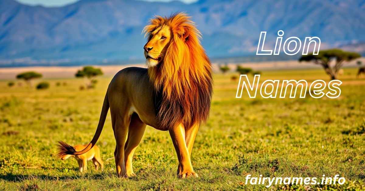 Lion Names