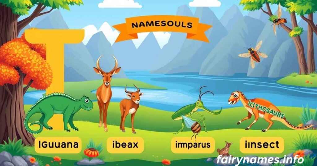 Popular Animals Names That Start with I