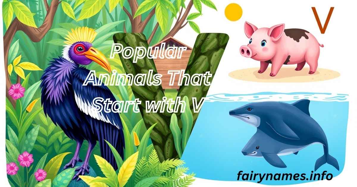 Popular Animals That Start with V